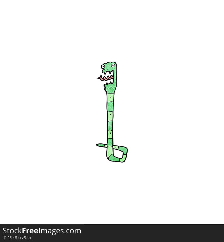 cartoon snake