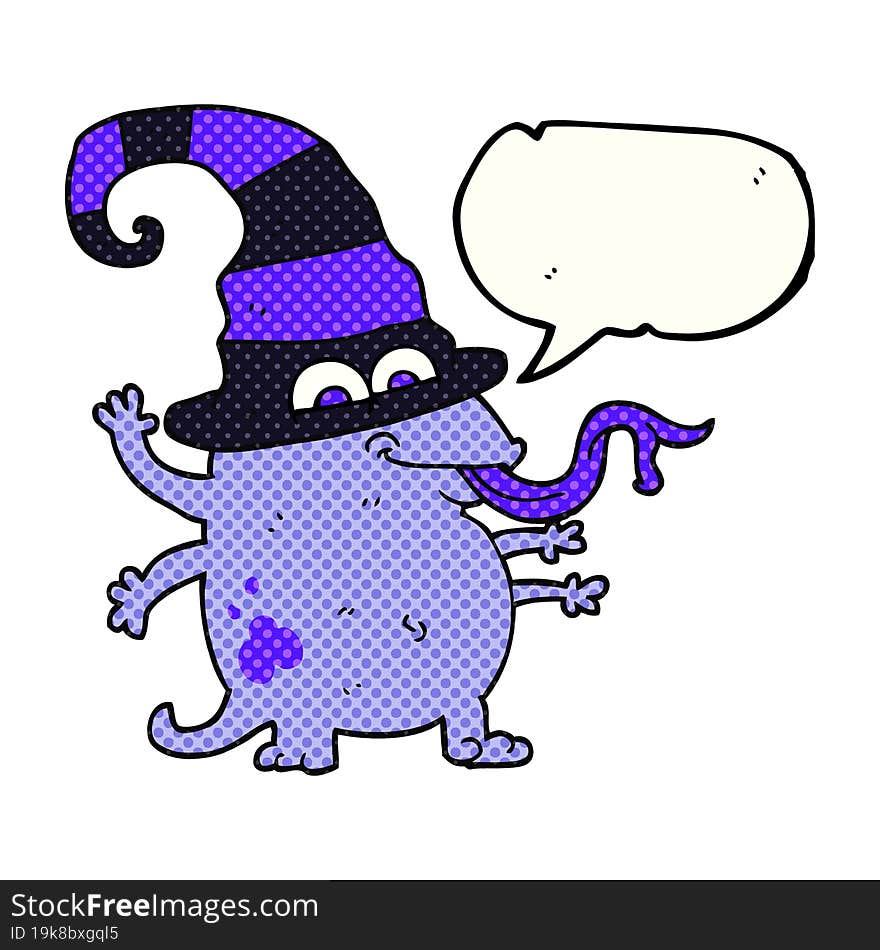 comic book speech bubble cartoon halloween alien