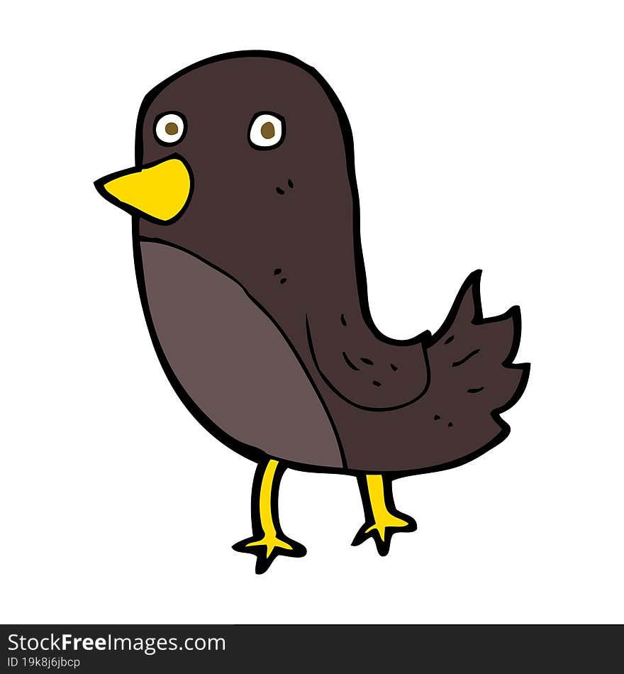 cartoon bird