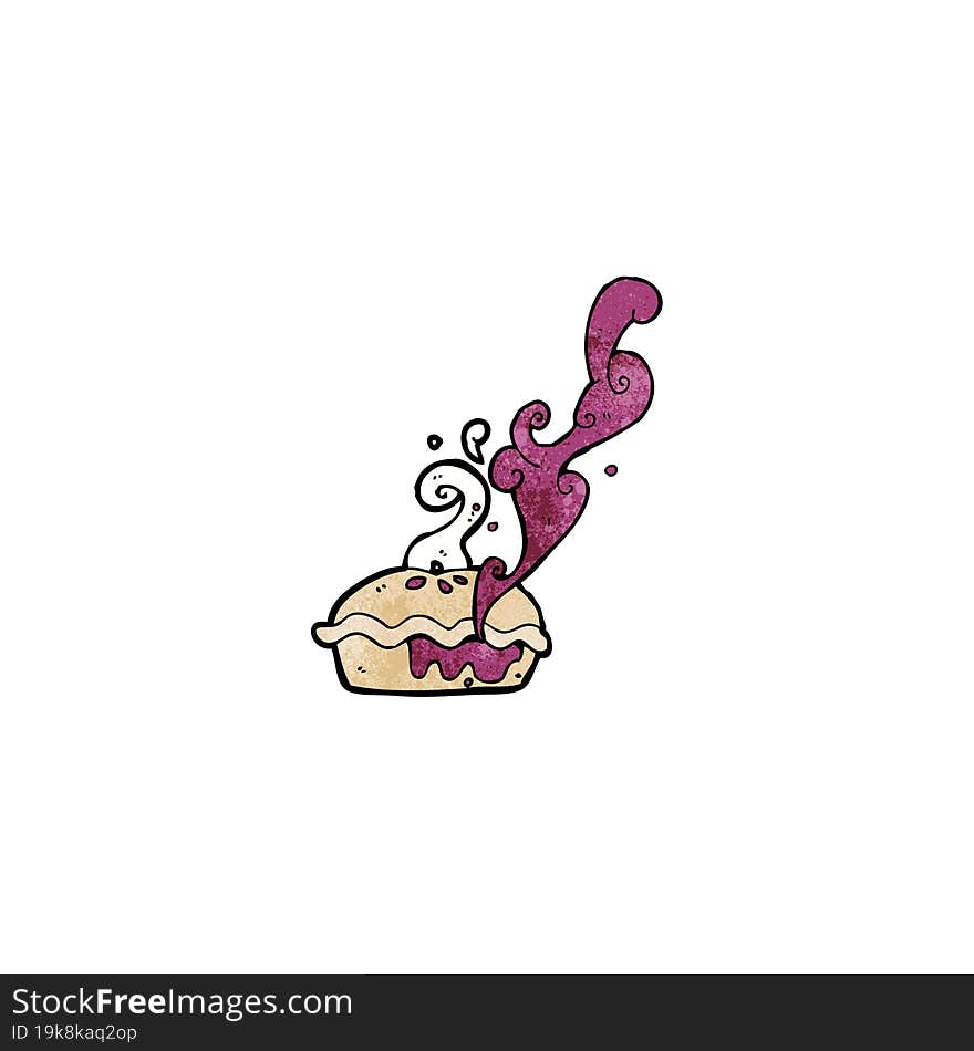 Hot Cherry Pie Cartoon