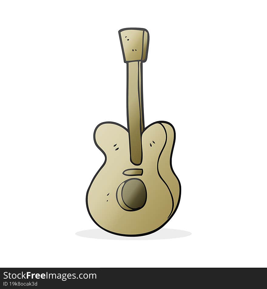 Cartoon Guitar