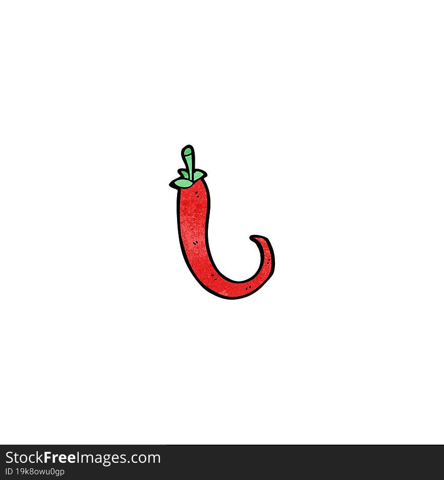 cartoon chili pepper