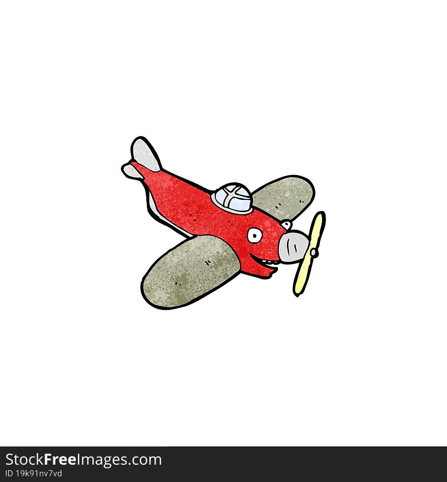 cartoon airplane