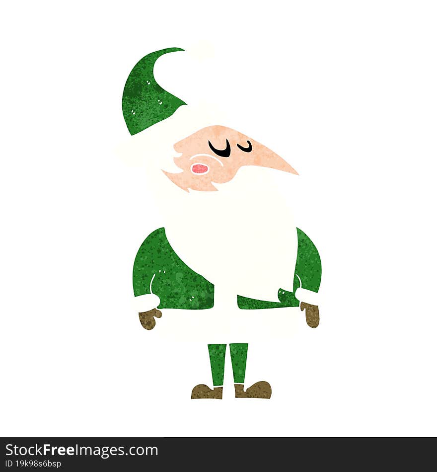 cartoon santa claus