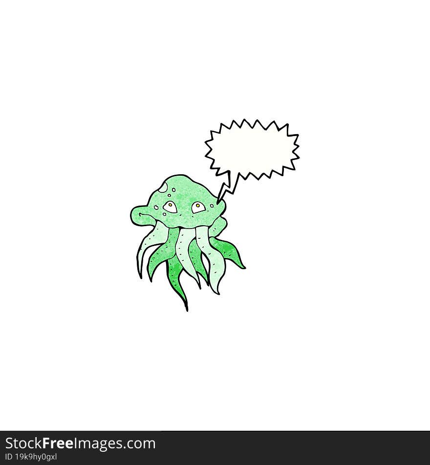 Cartoon Jellyfish