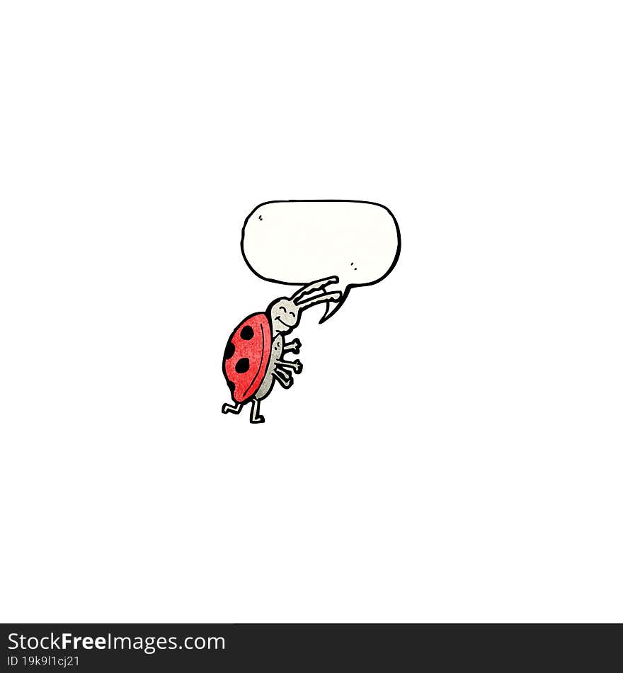 cartoon ladybug