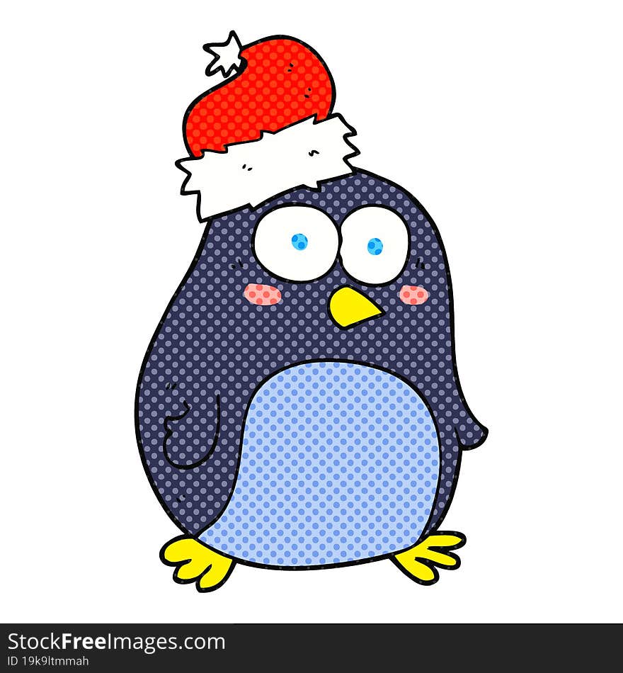 cartoon penguin