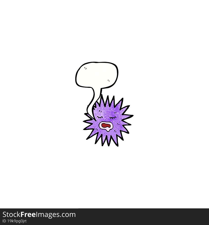 cartoon sea anemone