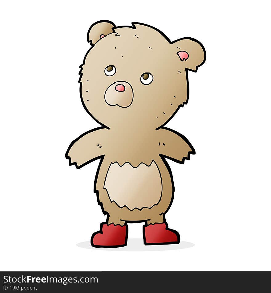 cartoon teddy bear