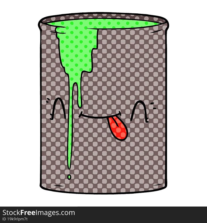 cartoon toxic waste. cartoon toxic waste