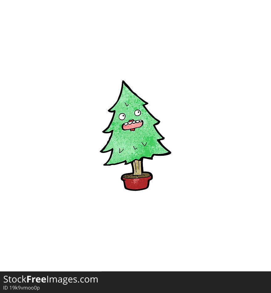 Cartoon Christmas Tree