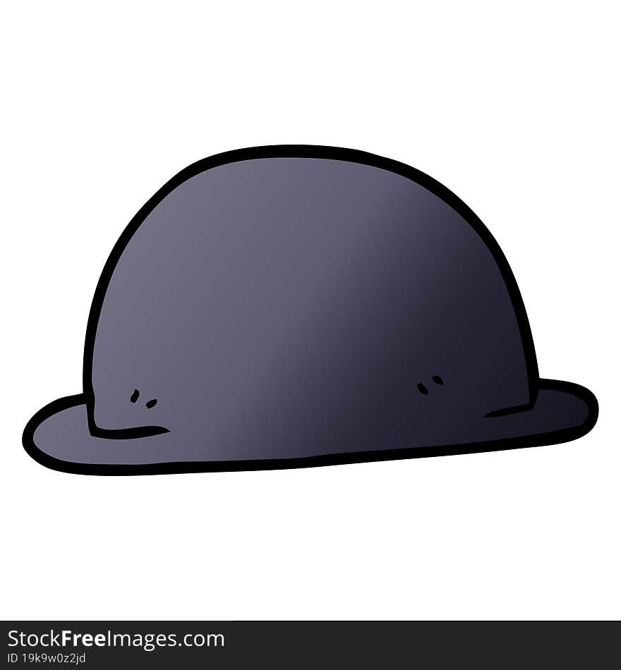 cartoon doodle hat