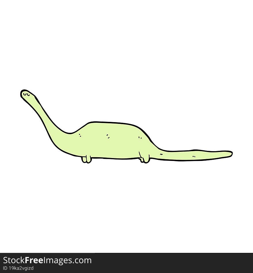 cartoon dinosaur