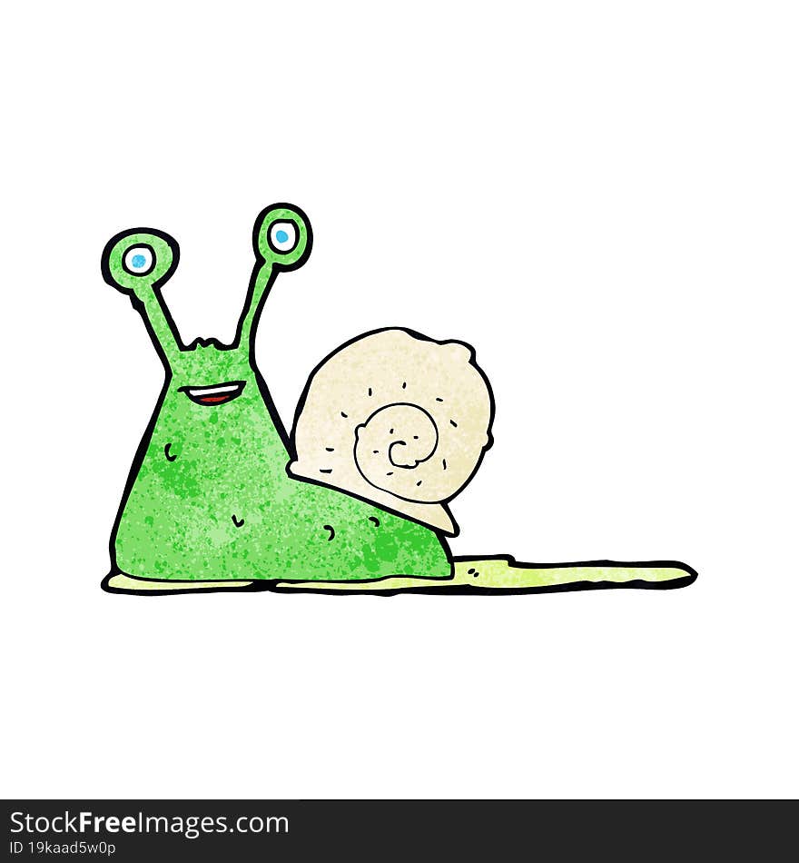 Cartoon Snail