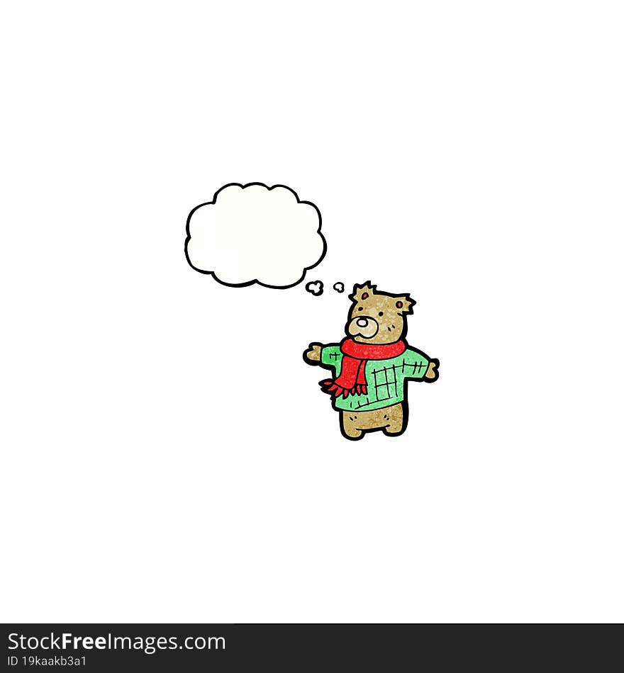 cartoon teddy bear