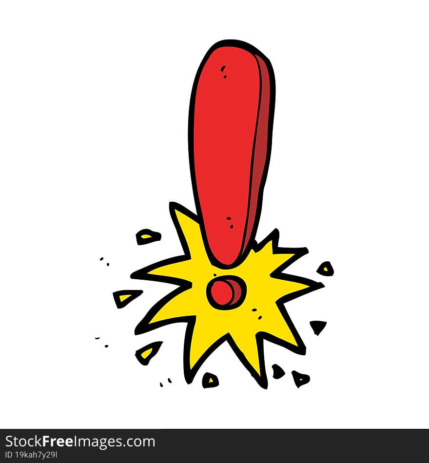 Cartoon Exclamation Mark