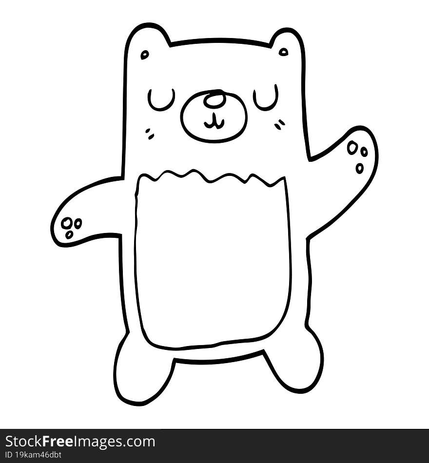 cartoon bear