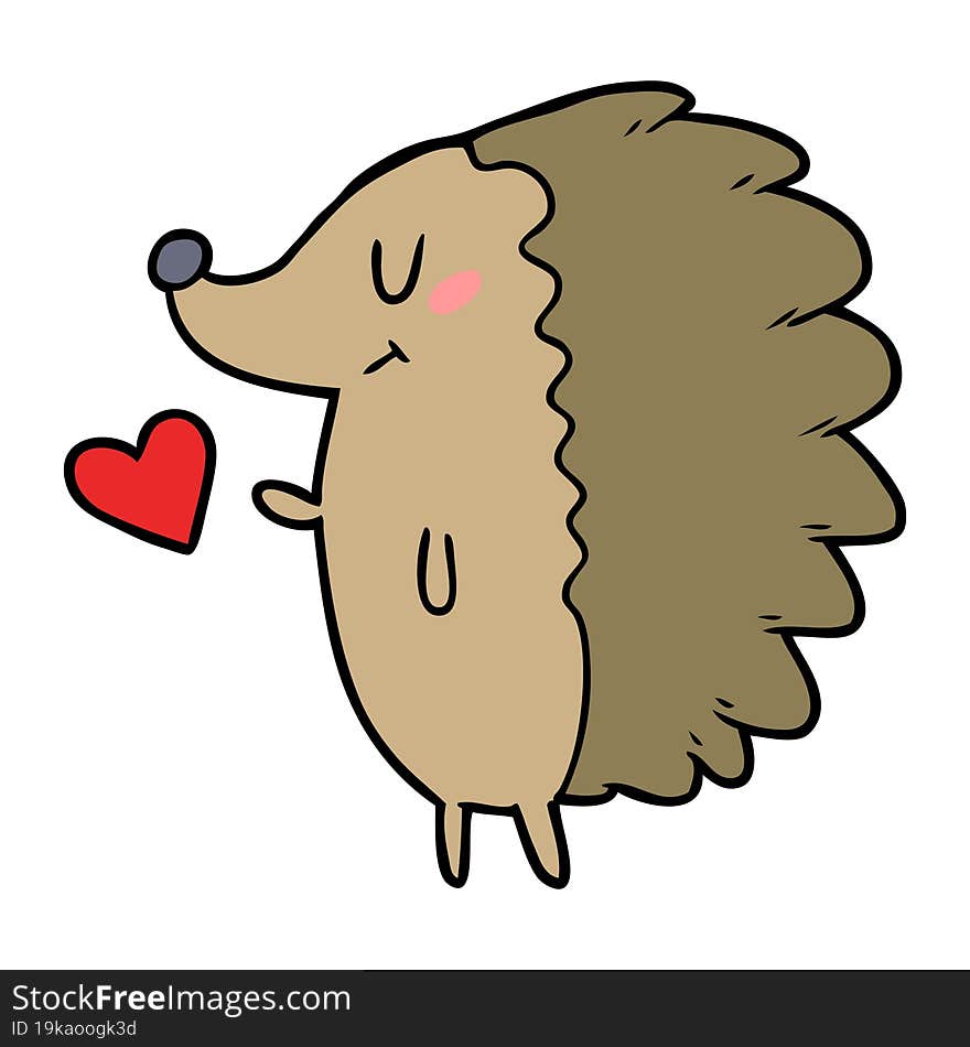 cute cartoon hedgehog. cute cartoon hedgehog