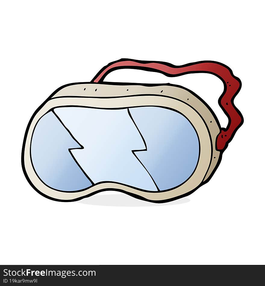 cartoon goggles