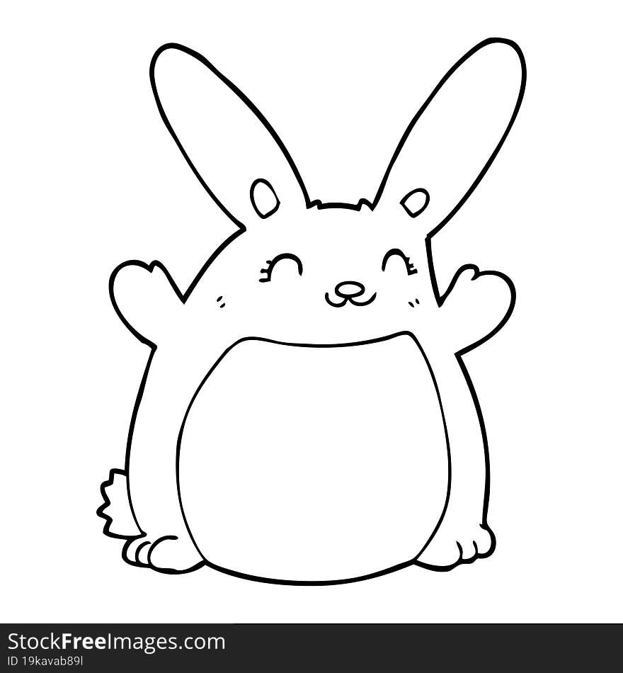 Cartoon Rabbit