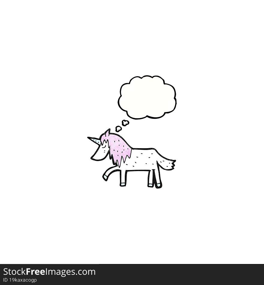 cartoon unicorn