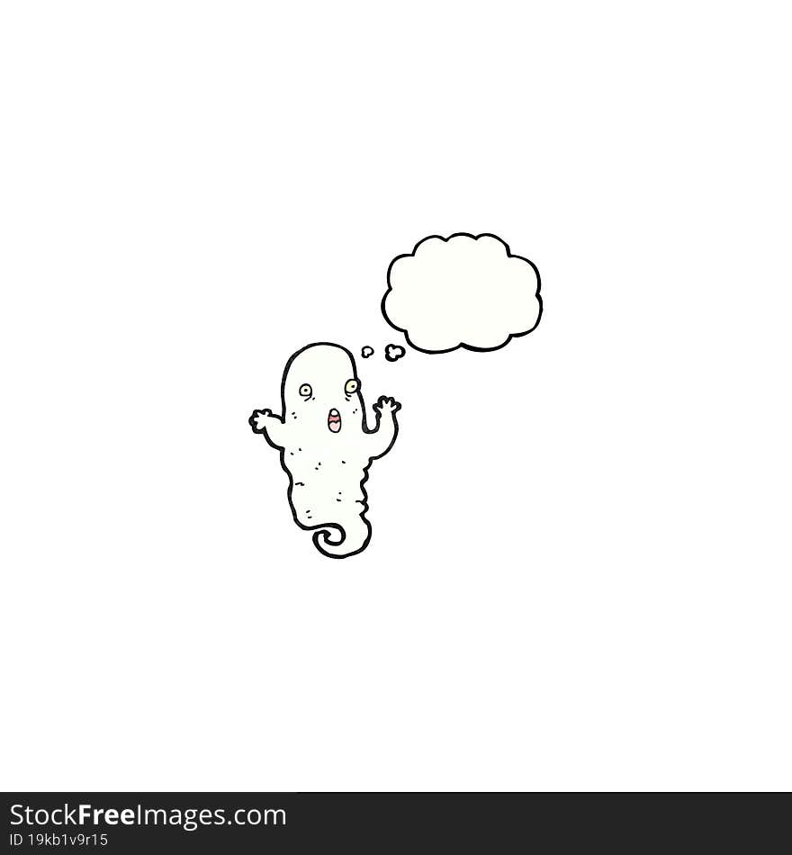 cartoon ghost