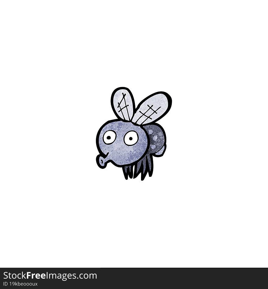 Cartoon Funny Fly