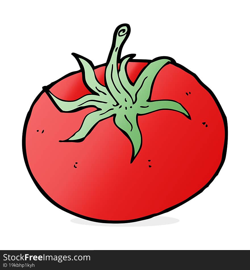 cartoon tomato