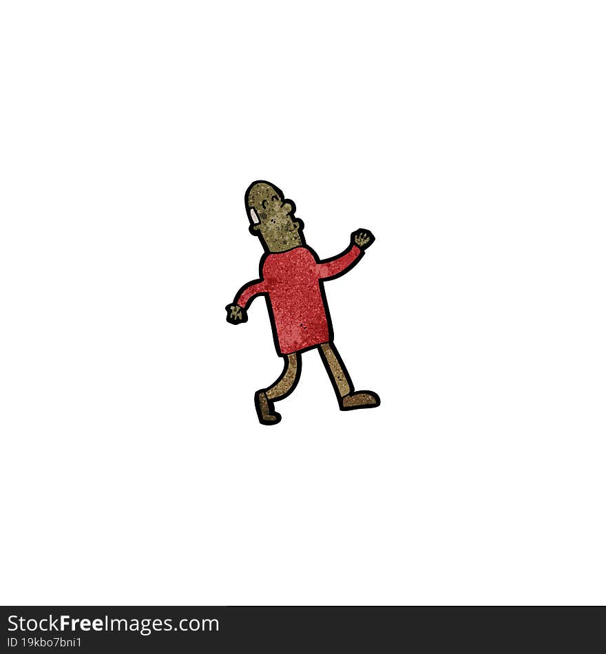 Cartoon Dancing Man