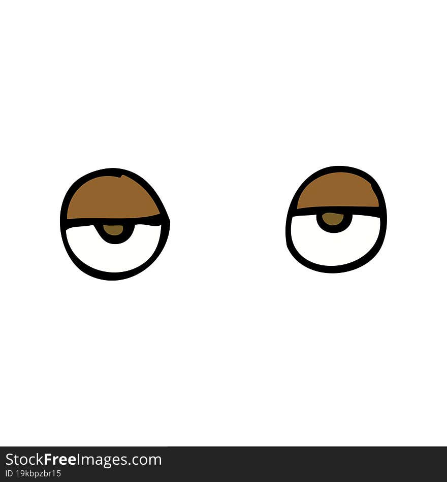 cartoon eyes