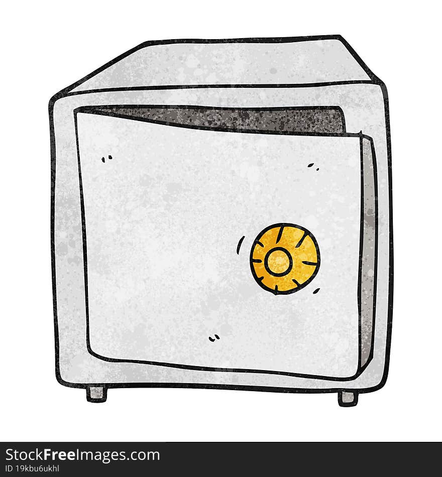 textured cartoon safe