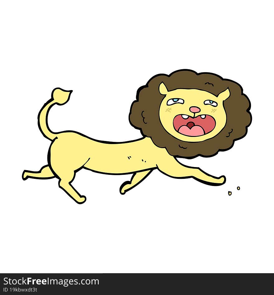 Cartoon Lion