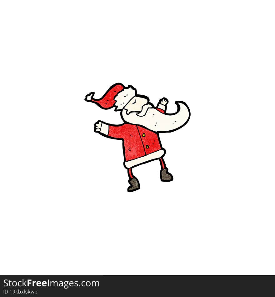 Cartoon Santa Claus