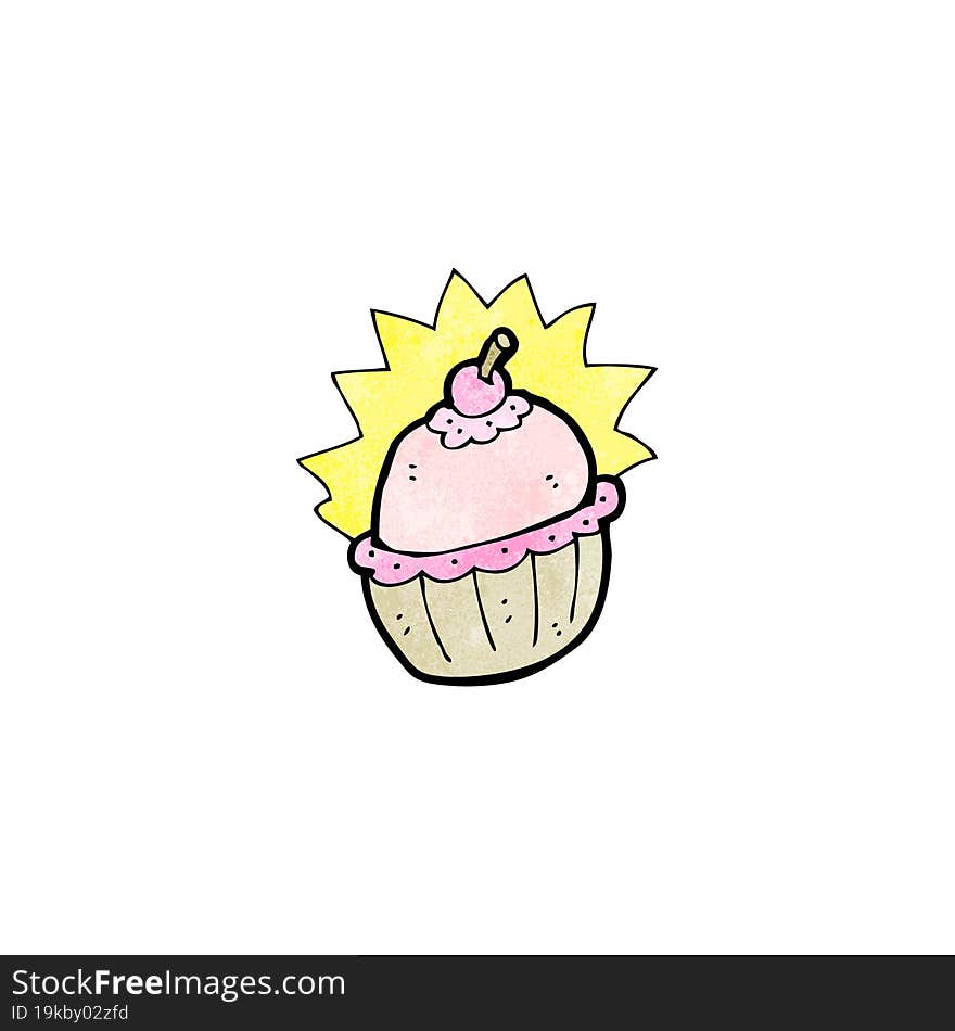 cartoon cupcake