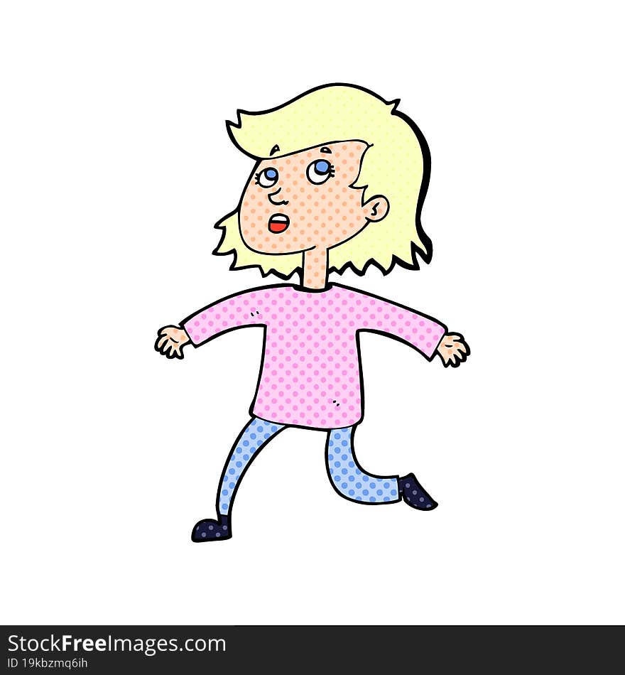 Cartoon Woman