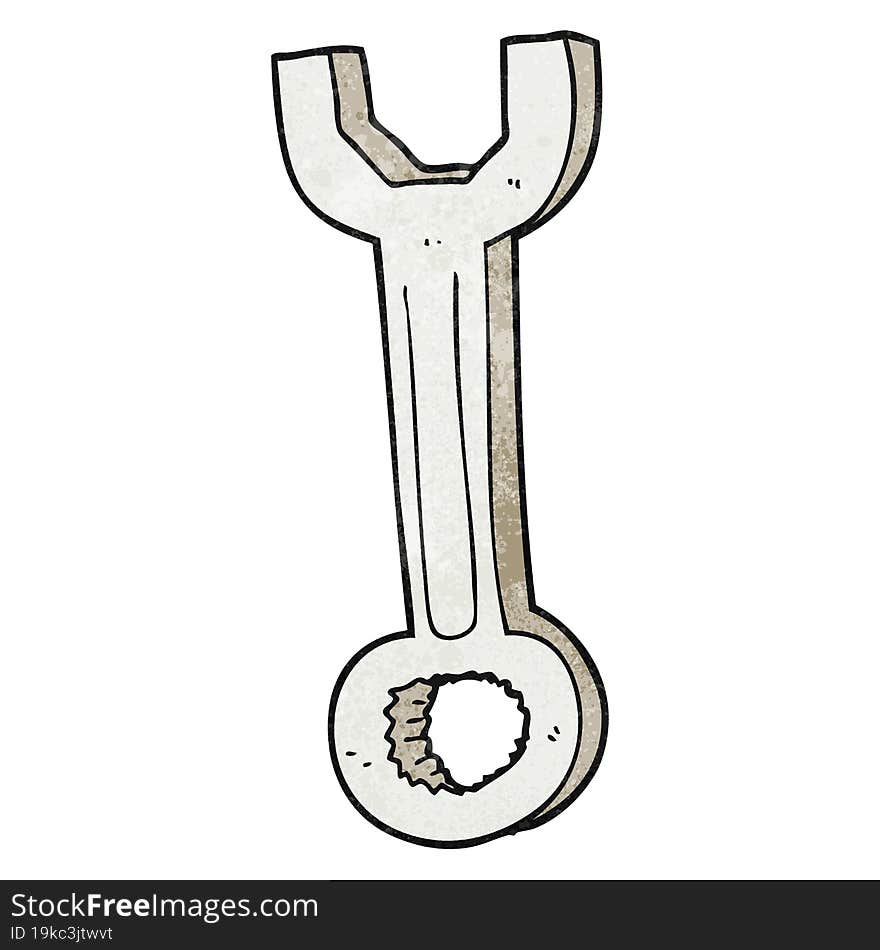 Textured Cartoon Spanner