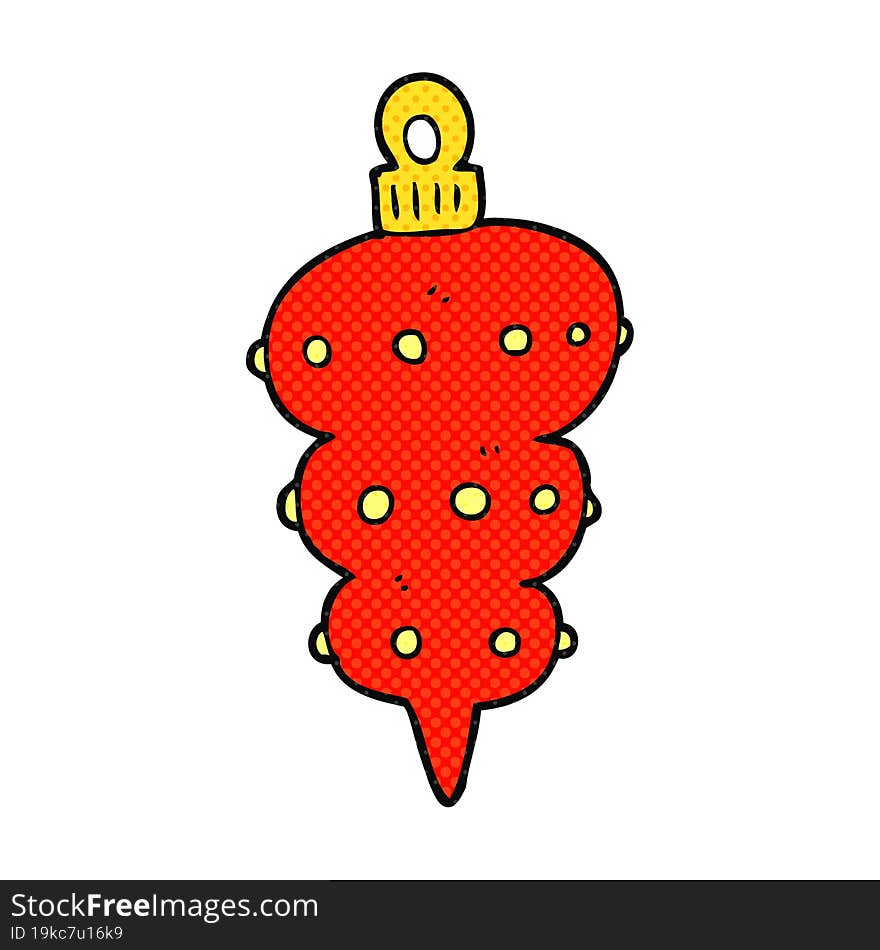 cartoon christmas decoration