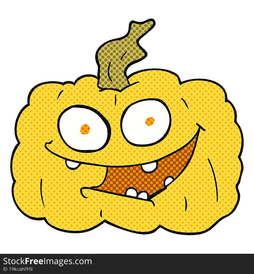 cartoon pumpkin