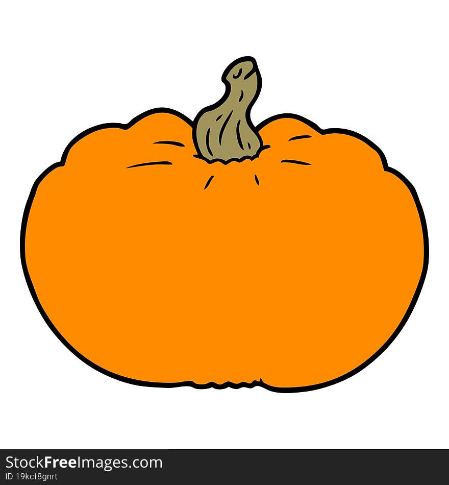 cartoon pumpkin. cartoon pumpkin