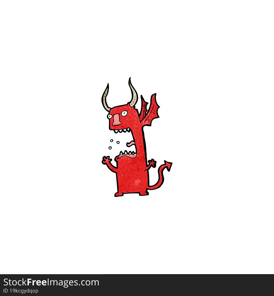 funny cartoon devil