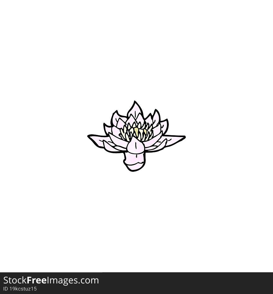 waterlily cartoon