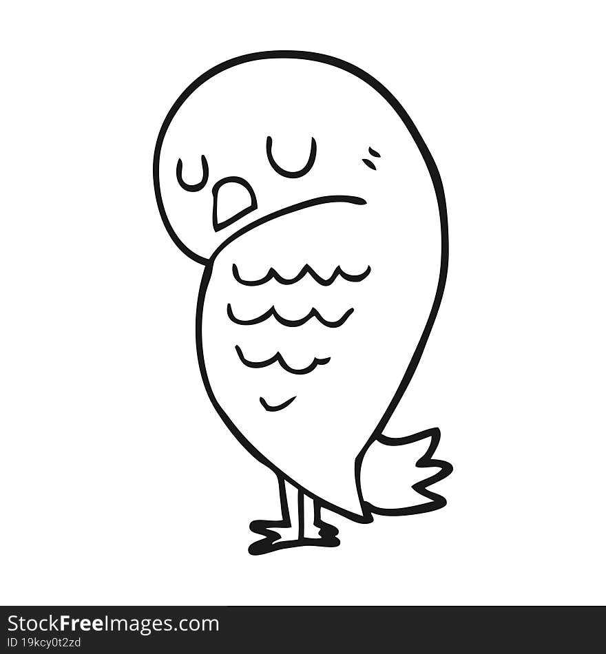 cartoon bird