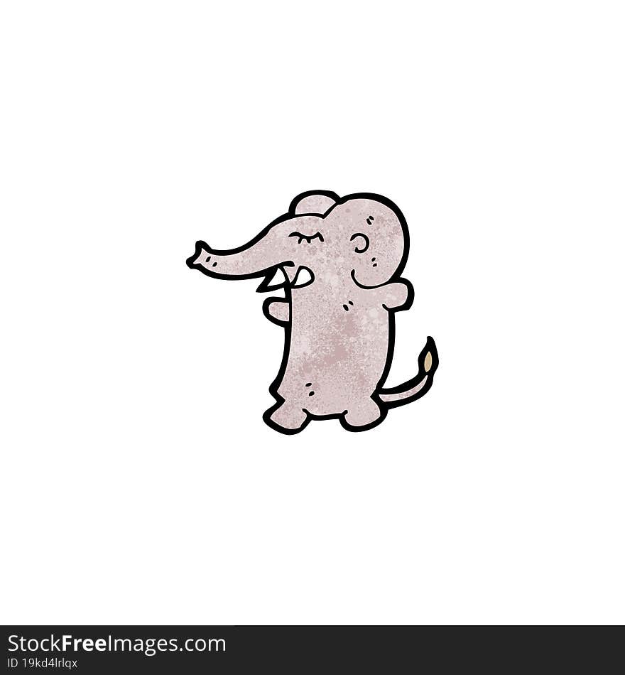 cartoon elephant