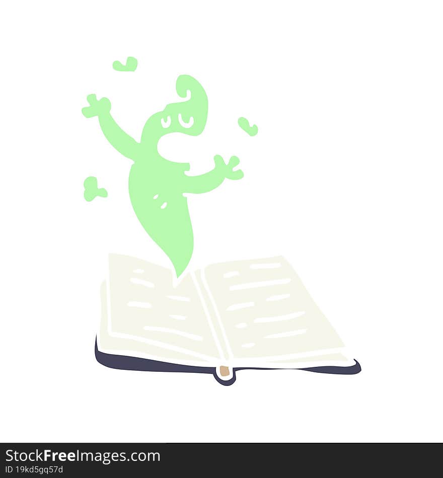 cartoon doodle ghost story