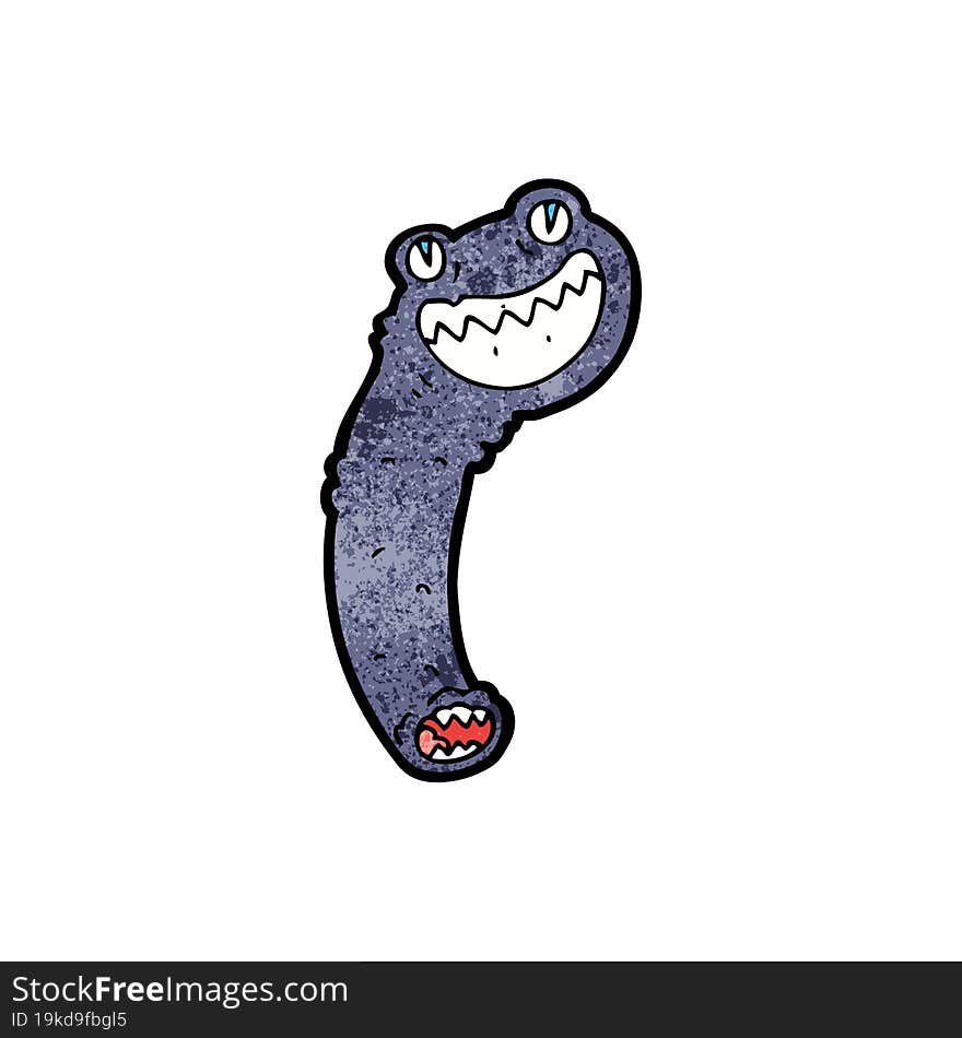 cartoon leech