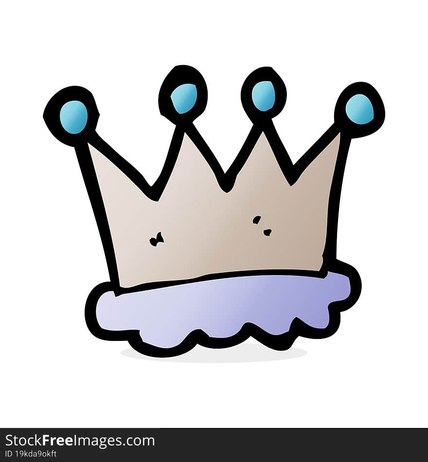 cartoon crown symbol