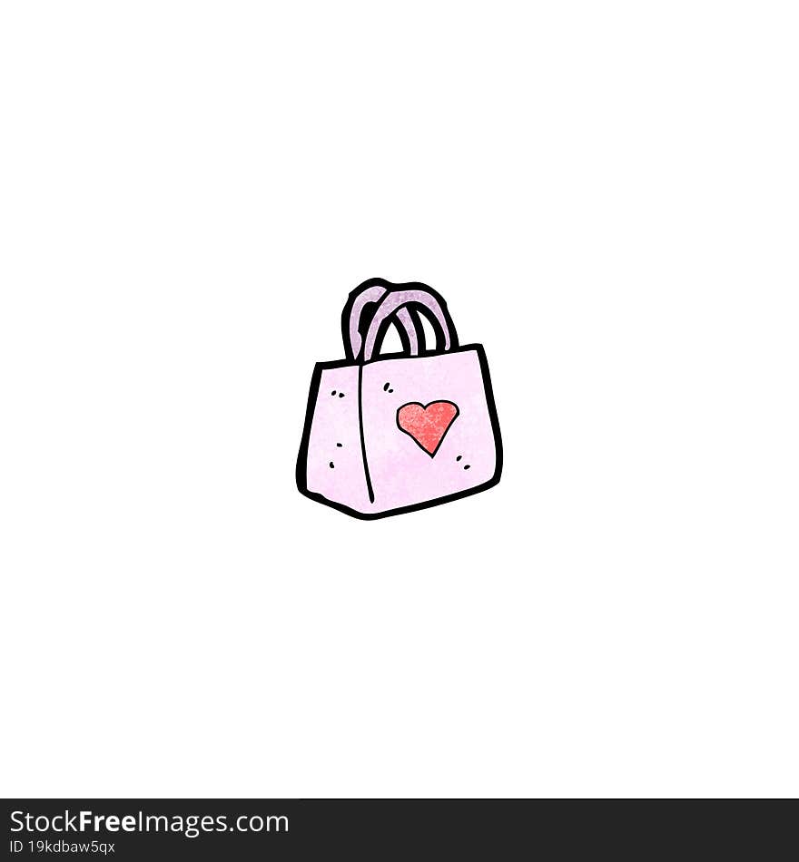 Cartoon Valentine Gift Bag