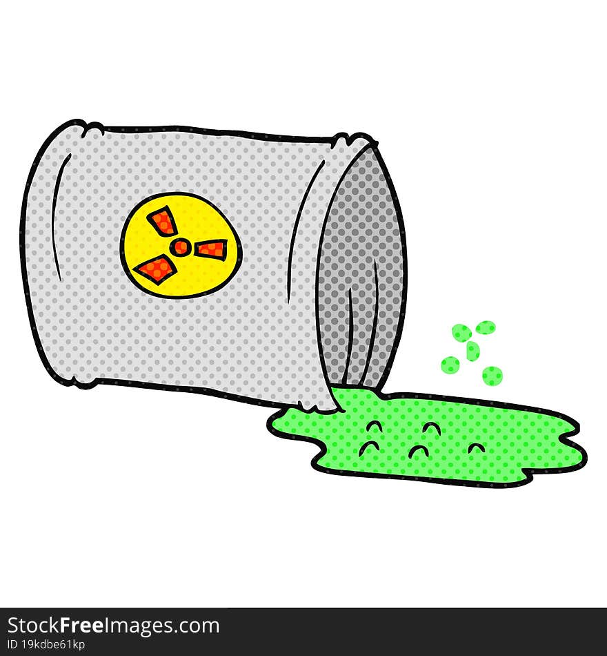 Cartoon Nuclear Waste