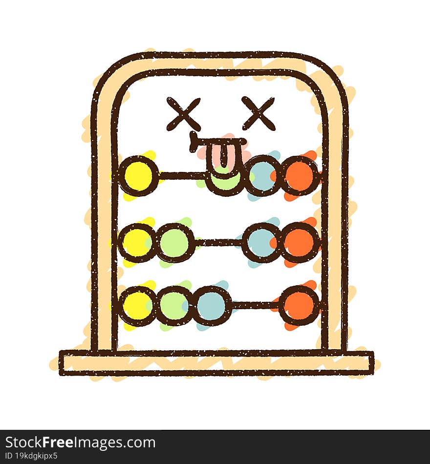 Abacus Chalk Drawing