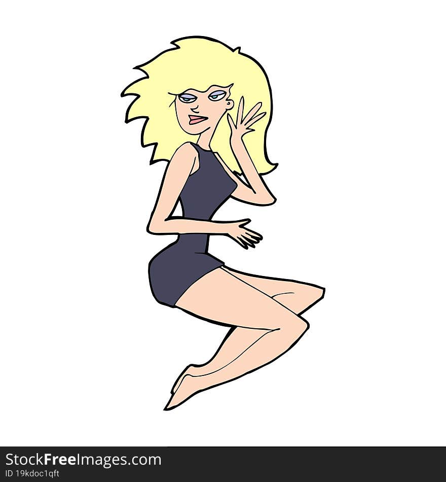 Cartoon Sexy Woman